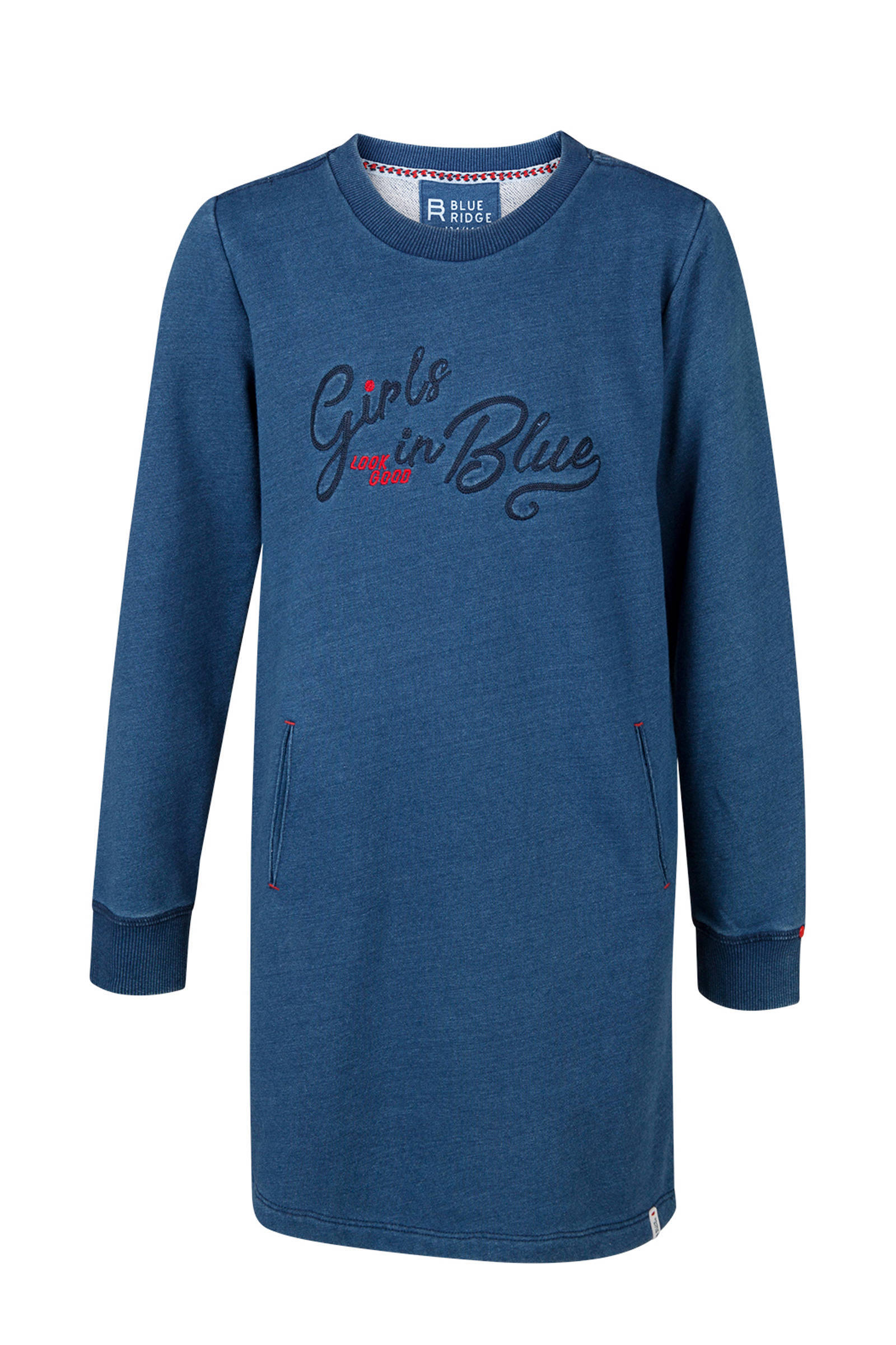 sweatjurk blauw sweatjurk blauw